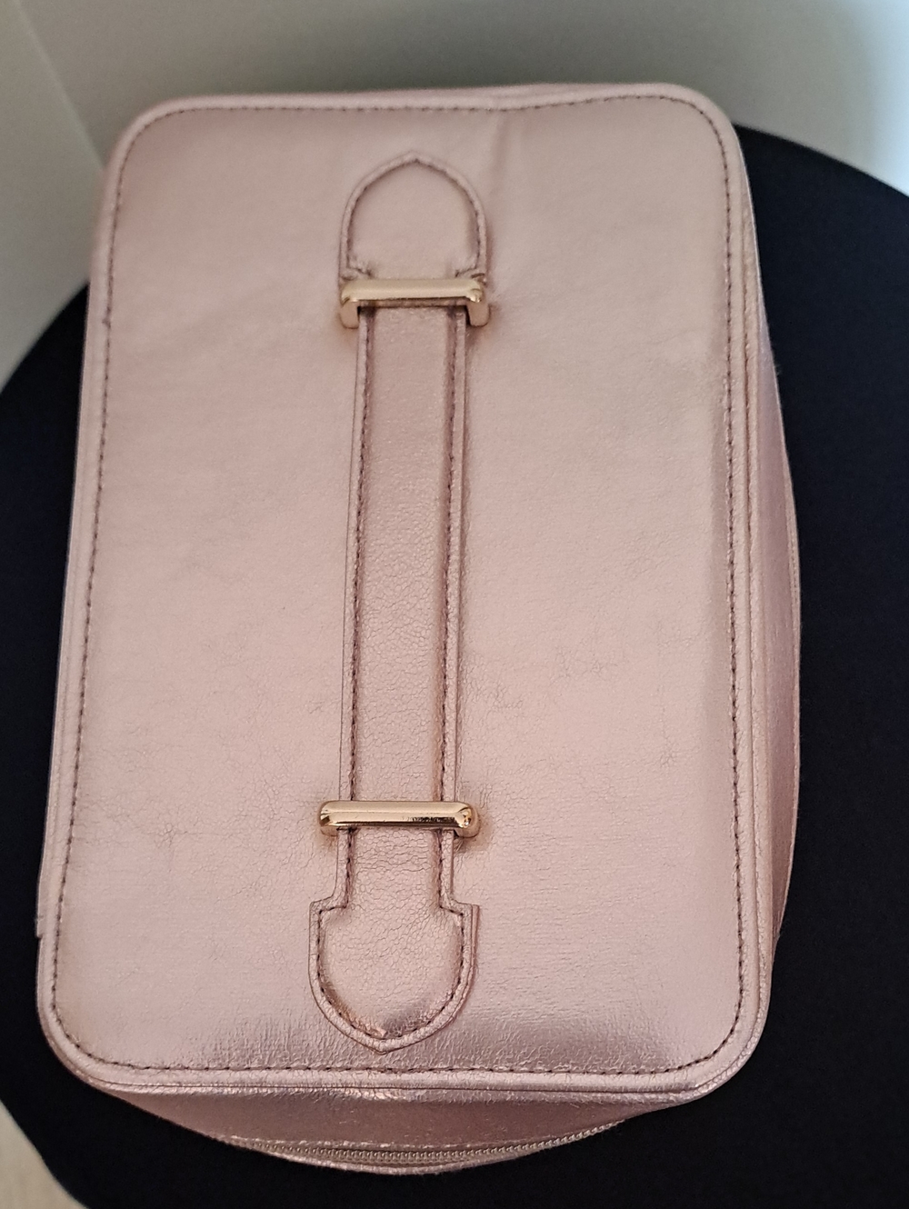 Lancome PARIS Metallic Rose Gold Cosmetic Case - Picture 4 of 9